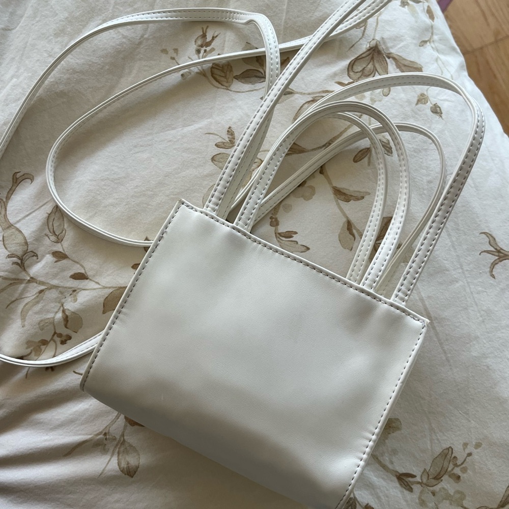 Telfar White Mini Bag - Picture 6 of 6